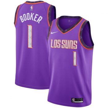 Devin Booker Phoenix Suns Nike Youth 2018/19 Swingman Jersey – City Edition – Purple