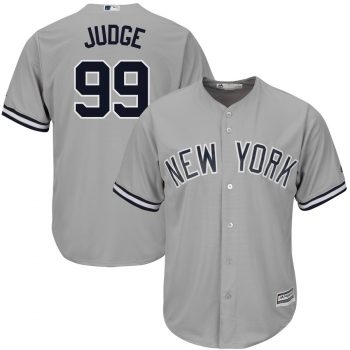 Aaron Judge New York Yankees Majestic Road Cool Base Replica Player Jersey - Gray