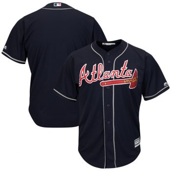 Atlanta Braves Majestic 2019 Alternate Official Cool Base Team Jersey - Navy