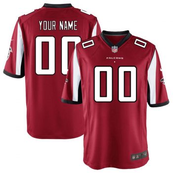 Atlanta Falcons Nike Custom Game Jersey - Red