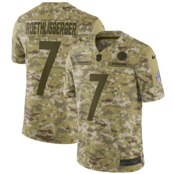 Ben Roethlisberger Pittsburgh Steelers Nike Salute to Service Limited Jersey – Camo