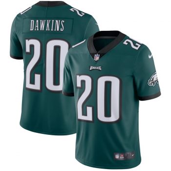 Brian Dawkins Philadelphia Eagles Nike Retired Player Vapor Untouchable Limited Throwback Jersey - Midnight Green