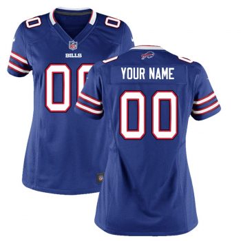 Buffalo Bills Nike Women's Custom Game Jersey - Royal Blue