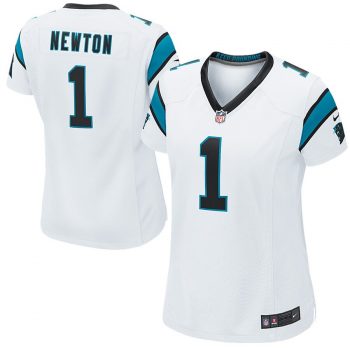 Cam Newton #1 Carolina Panthers Nike Women's Game Jersey - White