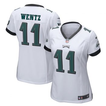 Carson Wentz Philadelphia Eagles Nike Women's Game Jersey - White