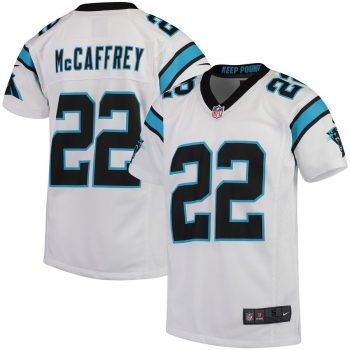 Christian McCaffrey Carolina Panthers Nike Youth Player Game Jersey – White