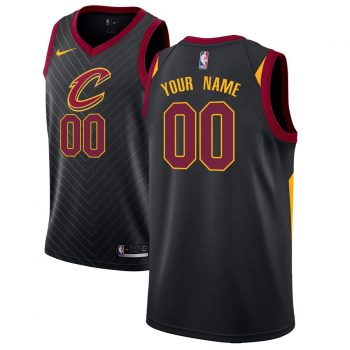 Cleveland Cavaliers Nike Swingman Custom Jersey Black - Statement Edition