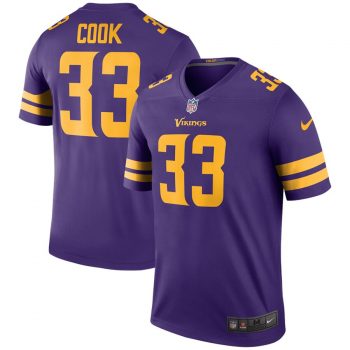 Dalvin Cook Minnesota Vikings Nike Color Rush Legend Jersey - Purple