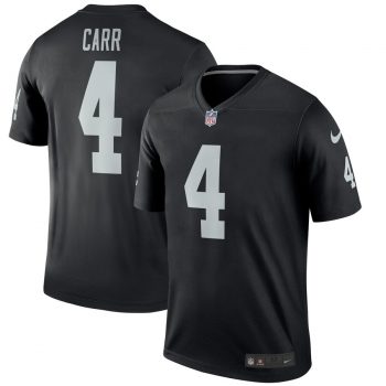 Derek Carr Oakland Raiders Nike Legend Jersey – Black