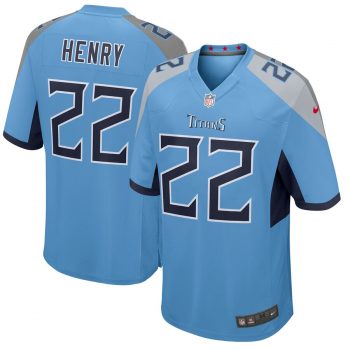 Derrick Henry Tennessee Titans Nike New 2018 Game Jersey – Light Blue