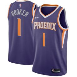 Devin Booker Phoenix Suns Nike Swingman Jersey Purple - Icon Edition