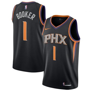 Devin Booker Phoenix Suns Nike Swingman Jersey - Statement Edition – Black