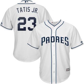 Fernando Tatis Jr. San Diego Padres Majestic Home Official Cool Base Player Jersey - White