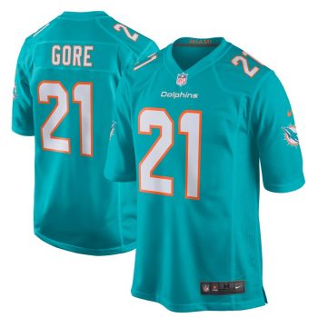 Frank Gore Miami Dolphins Nike New 2018 Game Jersey – Aqua