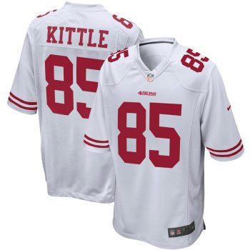 George Kittle San Francisco 49ers Nike Game Jersey - White