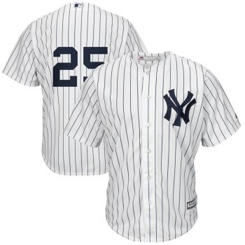 Gleyber Torres New York Yankees Majestic Official Cool Base Jersey – White