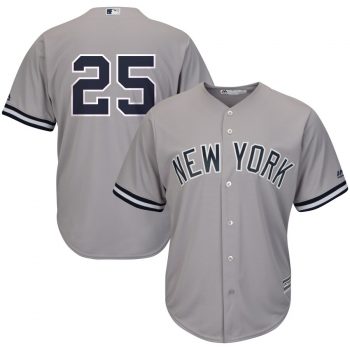 Gleyber Torres New York Yankees Majestic Road Official Cool Base Jersey – Gray