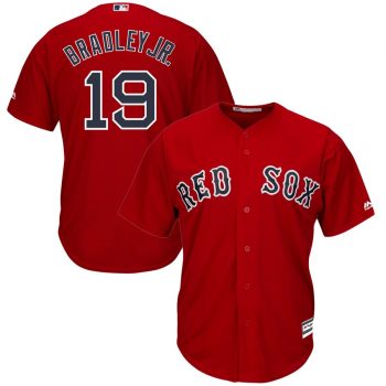 Jackie Bradley Jr. Boston Red Sox Majestic Alternate Official Cool Base Replica Player Jersey – Scarlet