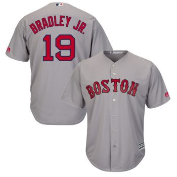 Jackie Bradley Jr. Boston Red Sox Majestic Official Cool Base Player Jersey – Gray