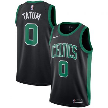 Jayson Tatum Boston Celtics Nike Replica Swingman Jersey - Statement Edition – Black