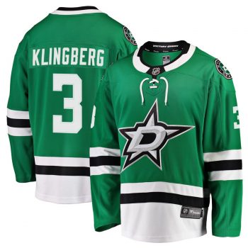 John Klingberg Dallas Stars Fanatics Branded Breakaway Jersey – Kelly Green