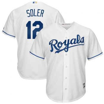 Jorge Soler Kansas City Royals Majestic Cool Base Home Player Jersey - White