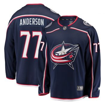 Josh Anderson Columbus Blue Jackets Fanatics Branded Breakaway Jersey – Navy