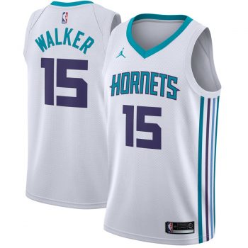 Kemba Walker Charlotte Hornets Jordan Brand Swingman Jersey White - Association Edition