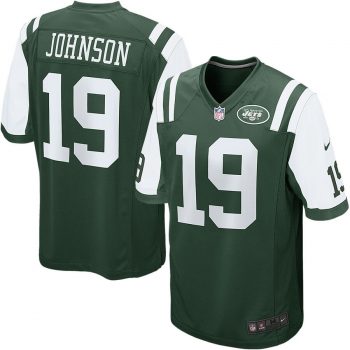 Keyshawn Johnson New York Jets Nike Retired Player Game Jersey - Green