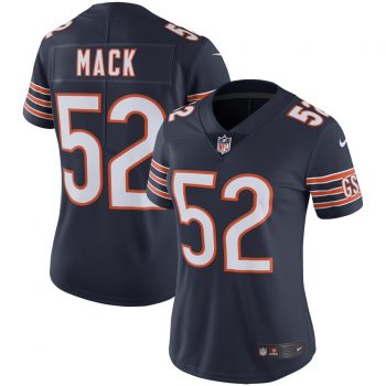 Khalil Mack Chicago Bears Nike Women's Vapor Limited Player Jersey - Navy