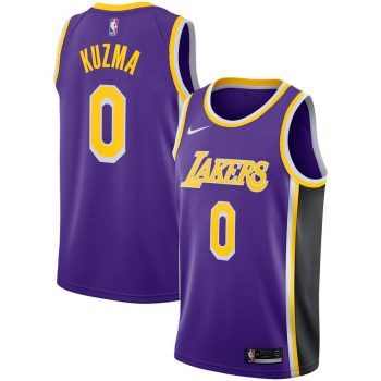 Kyle Kuzma Los Angeles Lakers Nike Swingman Jersey - Statement Edition – Purple