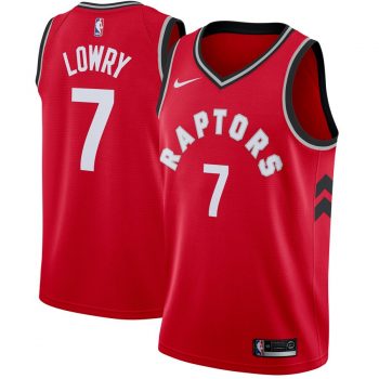 Kyle Lowry Toronto Raptors Nike Swingman Jersey Red - Icon Edition