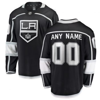 Los Angeles Kings Fanatics Branded Home Breakaway Custom Jersey - Black