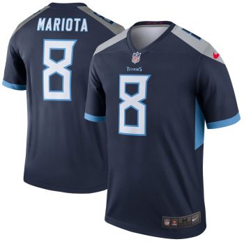 Marcus Mariota Tennessee Titans Nike New 2018 Legend Jersey – Navy