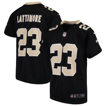 Marshon Lattimore New Orleans Saints Nike Youth 2018 Game Jersey – Black