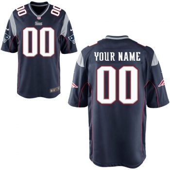 Nike Men's New England Patriots Customized Game Team Color Jersey