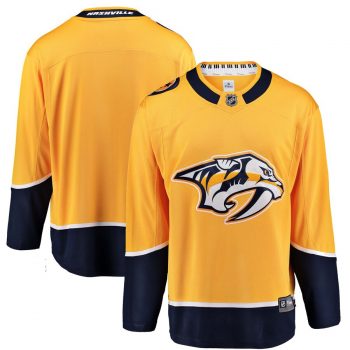 Nashville Predators Fanatics Branded Breakaway Home Jersey - Gold