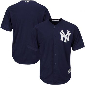 New York Yankees Majestic Official Cool Base Jersey - Navy -