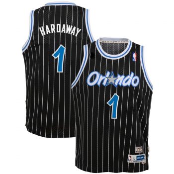 Penny Hardaway Orlando Magic Mitchell & Ness Youth Hardwood Classics Swingman Throwback Jersey – Black