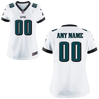 Philadelphia Eagles Fanatics Branded Women's Replica Game Jersey – White