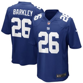 Saquon Barkley New York Giants Nike Youth Game Jersey – Royal