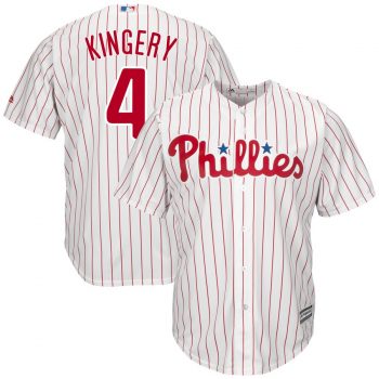 Scott Kingery Philadelphia Phillies Majestic Official Cool Base Player Jersey – White