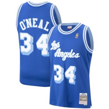 Shaquille O'Neal Los Angeles Lakers Mitchell & Ness Hardwood Classics 1996-97 Swingman Jersey – Royal