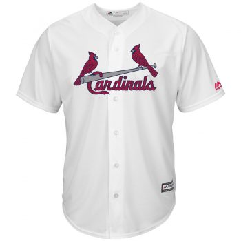 St. Louis Cardinals Majestic Fashion Stars & Stripes Cool Base Jersey - White