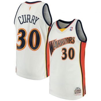 Stephen Curry Golden State Warriors Mitchell & Ness Swingman Jersey – White