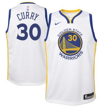 Stephen Curry Golden State Warriors Nike Youth Swingman Jersey White - Association Edition