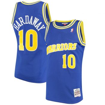 Tim Hardaway Golden State Warriors Mitchell & Ness 1990-91 Hardwood Classics Swingman Jersey - Royal