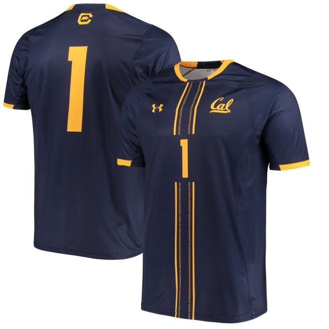 #1 Cal Bears Under Armour Replica Performance Soccer Jersey - Navy