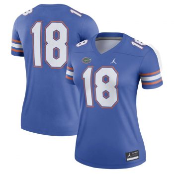 #18 Florida Gators Nike Women's Legend Jersey - Royal