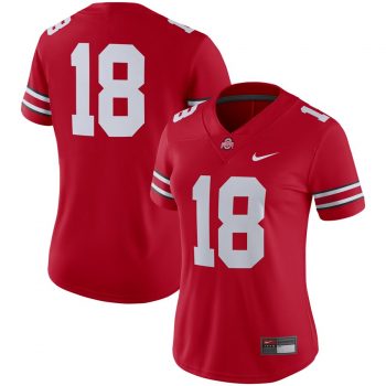 #18 Ohio State Buckeyes Nike Women's Game Jersey - Scarlet